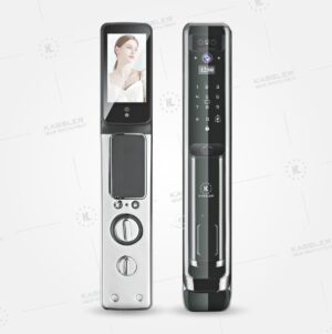 KHOÁ CỬA VÂN TAY KASSLER KL 838 SILVER BLUE APP WIFI