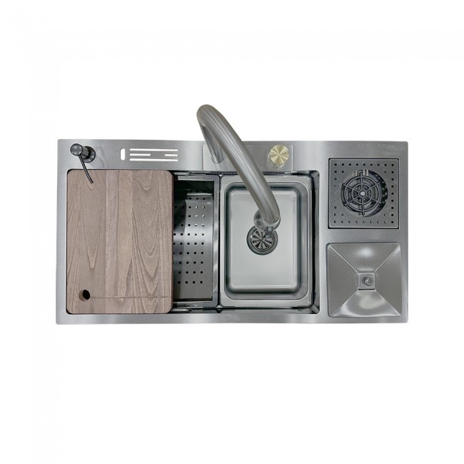 CHẬU RỬA INOX KAFF KF-FYD8846-B