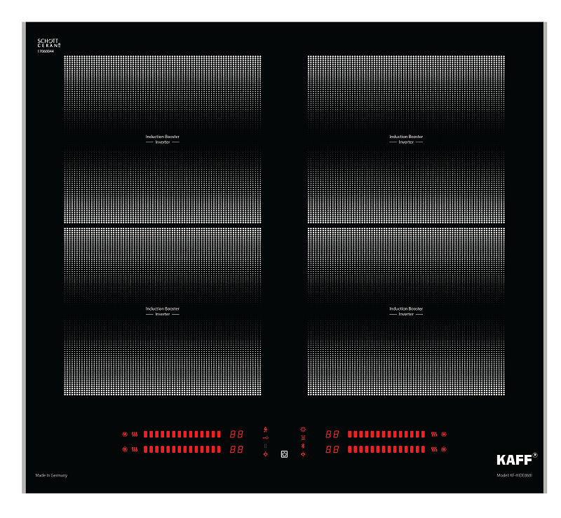 BẾP TỪ 4 VÙNG NẤU KAFF KF-HIDE 868I - kf hide868i