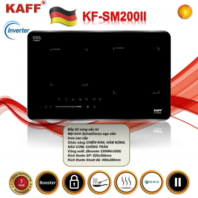 Bếp Từ Domino KAFF KF-SM200II