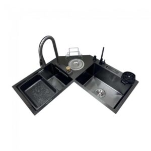 CHẬU RỬA INOX KAFF KF-ZJ9980-B