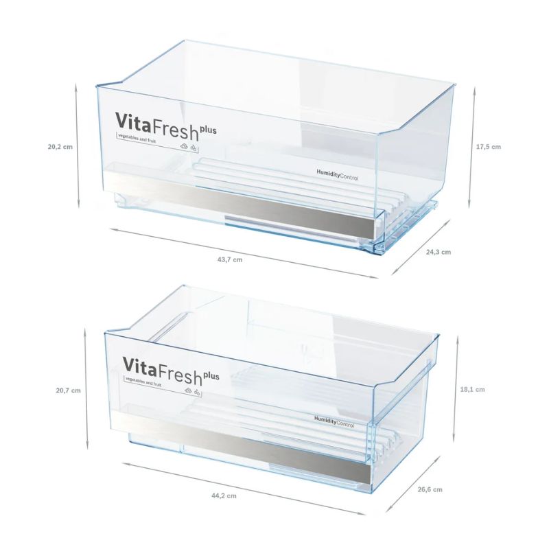 Tủ mát Bosch KSV36BI30 - khay tu mat bosch ksv36bi30