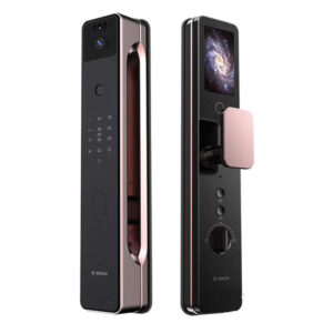 KHÓA VÂN TAY NHẬN DIỆN FACE ID BOSCH FU8 PLUS MÀU ĐỒNG  - khoa bosch faceid fu8plus 1