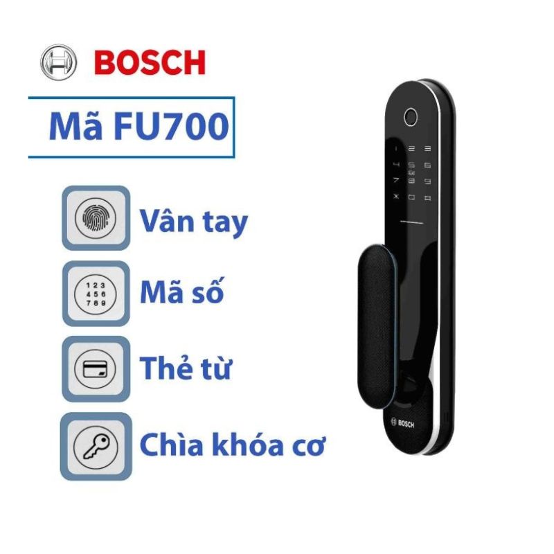 Khóa cửa điện tử Bosch FU700 - khoa cua dien tu bosch fu700 2