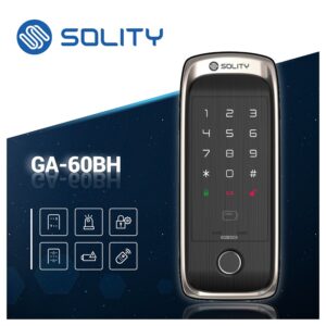 Khóa cửa lùa vân tay cửa gỗ và cửa nhôm Solity GA-60BH Của Hàn Quốc - khoa cua solity ga bh 1