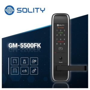 Khóa thẻ từ Solity GM-5500FK Của Hàn Quốc