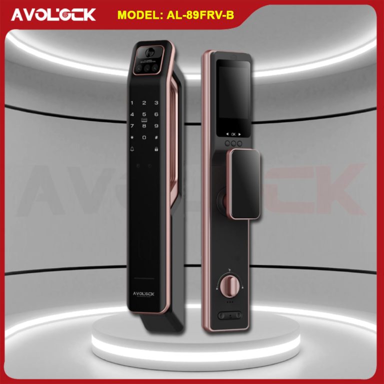 Khoá vân tay Avolock AL-89FRV-B nhận diện khuôn mặt Face ID