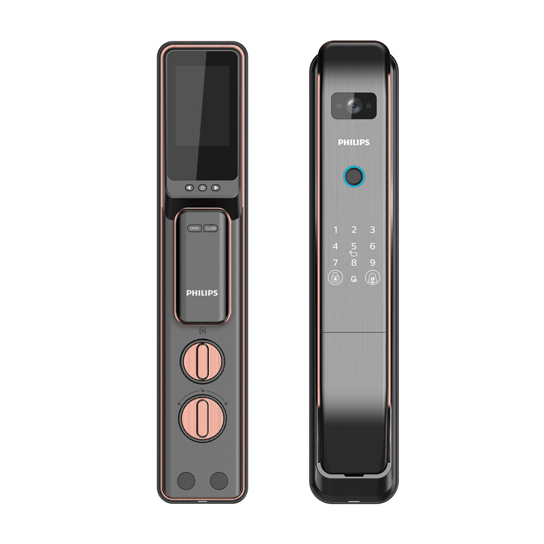 Khóa cửa thông minh Philips DDL303-VP app wifi, camera giám sát - khoa philips ddl303 vp dong do 1