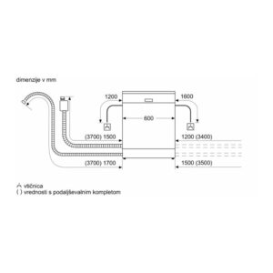 Máy rửa bát chén Bosch SMV24AX02E Seri 2 - kich thuoc lap dat may rua bat bosch smv24ax02e