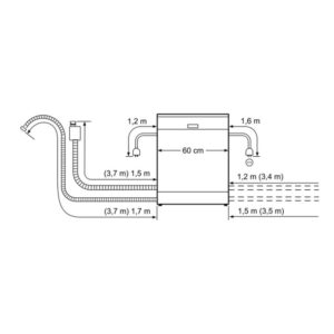 Máy rửa chén bát độc lập Bosch SMS46MI07E - kich thuoc lap ong may rua chen bat doc lap bosch sms46mi07e