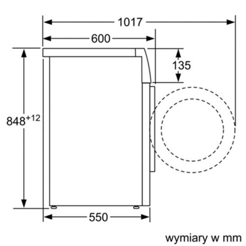 Máy giặt Bosch WAN2406GPL - kich thuoc may giat bosch wan2406gpl