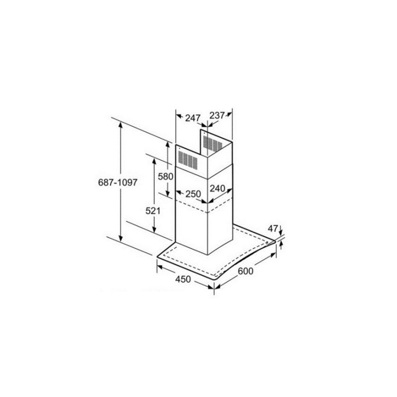 Máy hút mùi Bosch DWA06E651 - kich thuoc may hut mui bosch dwa06e651 768x768 1 1