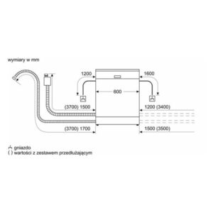 MÁY RỬA BÁT BOSCH SMS4ECI26E SERIES 4 - kich thuoc may rua bat bosch sms4eci26e
