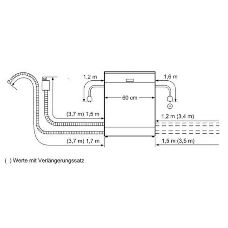 Máy rửa bát độc lập Bosch SMS68TI01E Seri 6 - kich thuoc may rua bat doc lap bosch sms68ti01e