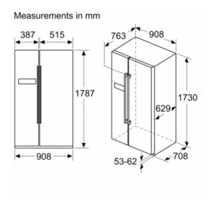 Tủ lạnh Bosch KAN93VIFPG - kich thuoc tu lanh bosch kan93vifpg