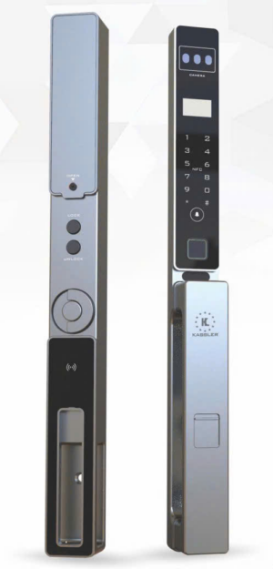 KHÓA VÂN TAY CỬA NHÔM KASSLER KL 599 CNC 02 GREY APP