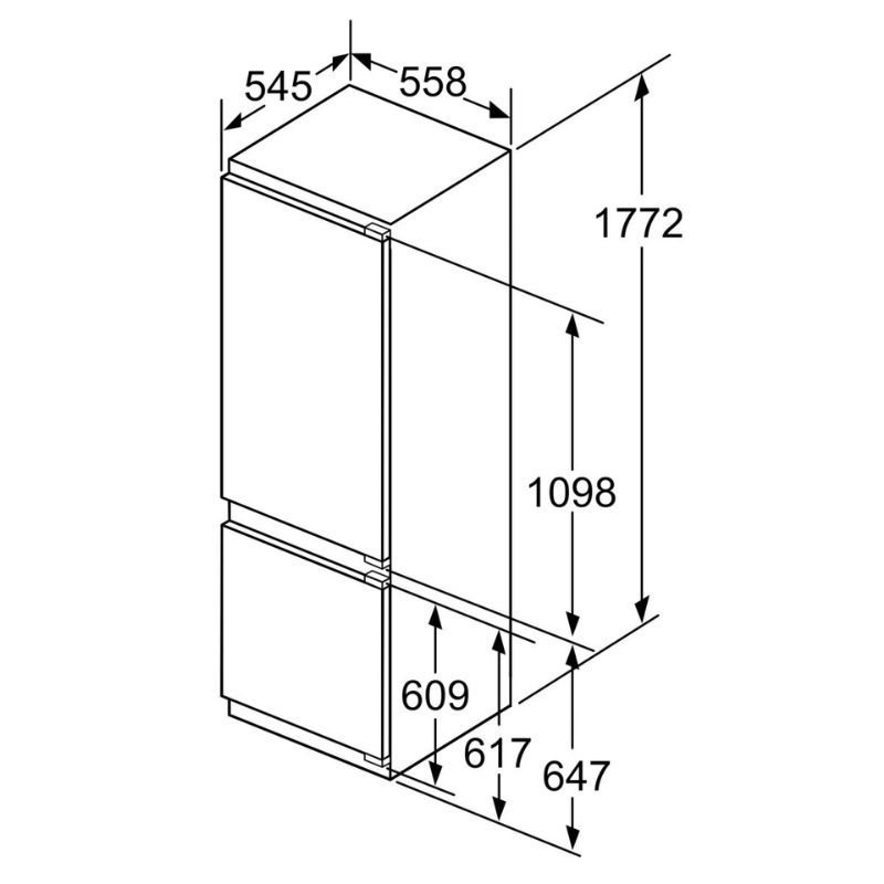 Tủ Lạnh Bosch KIN86AF30 - kt tu lanh bosch kin86af30