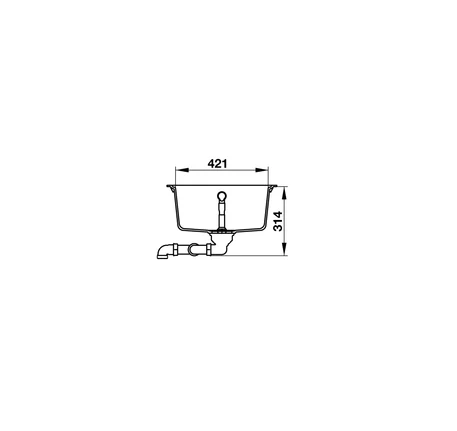 CHẬU GRANSTONE HAFELE HS19-GEN2R90 MÀU XÁM 570.35.580 - kt1