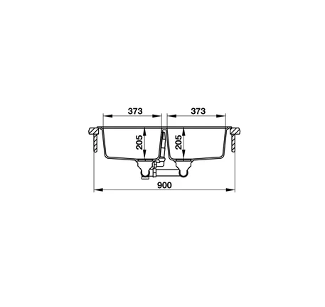 CHẬU GRANSTONE HAFELE HS19-GEN2R90 MÀU XÁM 570.35.580 - kt2