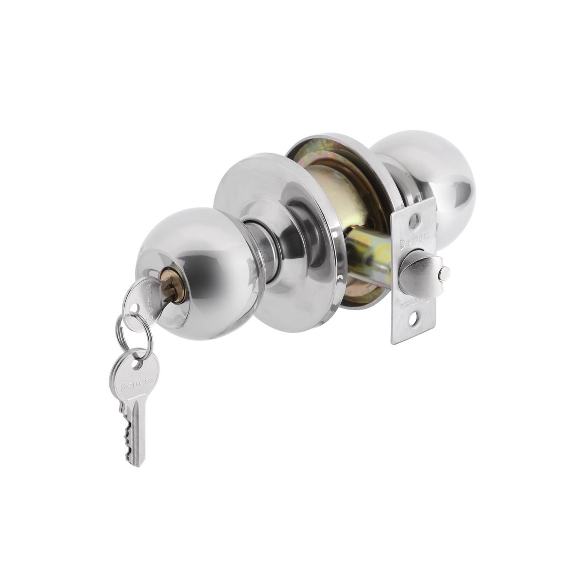 Khóa cửa tay nắm tròn Demax LK400 SP - lk40020sp 1