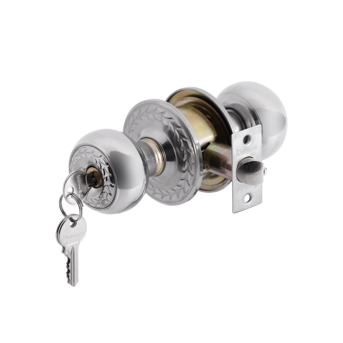 Khóa cơ tay nắm tròn Demax LK500 SP - lk50020sp 1