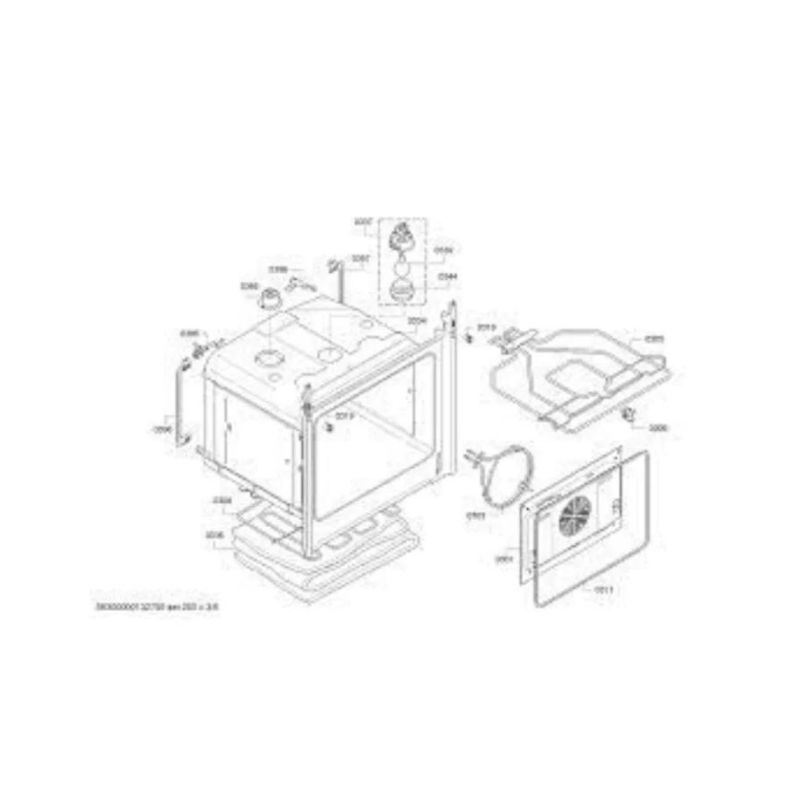 Lò nướng Seri 4 Bosch HBA34B450 INOX - lo nuong bosch hba34b450 inox 2