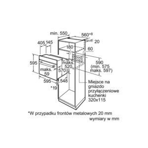 Lò nướng Bosch HBG38B750 - lo nuong bosch hbg38b750 1