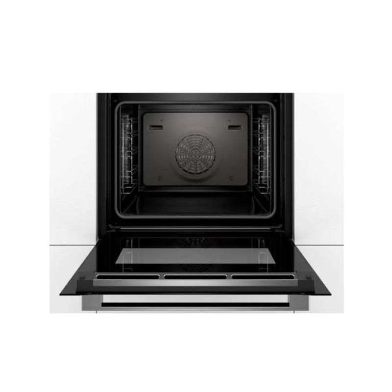 LÒ NƯỚNG KẾT HỢP VI SÓNG ÂM TỦ BOSCH CMG633BS1B SERIES 8 - lo nuong kem vi song bosch cmg633bs1b