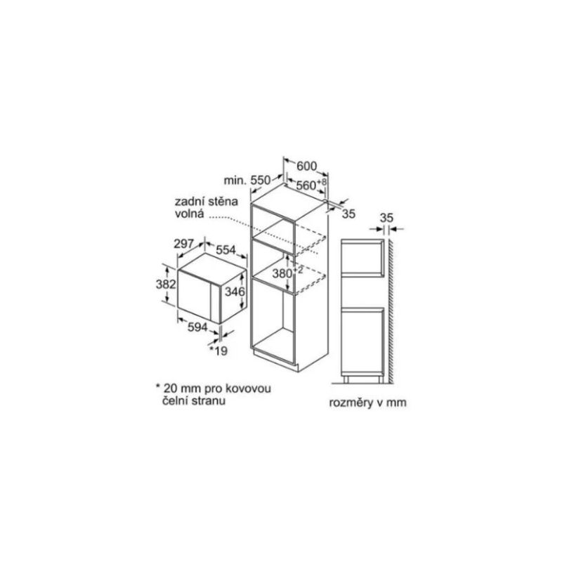 LÒ VI SÓNG ÂM TỦ BOSCH BFL523MS0 SERIE 6 - lo vi song bosch bfl523ms0