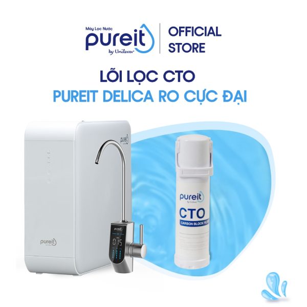 LÕI LỌC CTO MÁY LỌC ÂM TỦ BẾP PUREIT DELICA UR5840