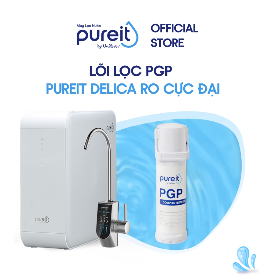 LÕI LỌC PGP MÁY LỌC ÂM TỦ BẾP PUREIT DELICA UR5840 - locc83i locca3c pgp delica ur5840