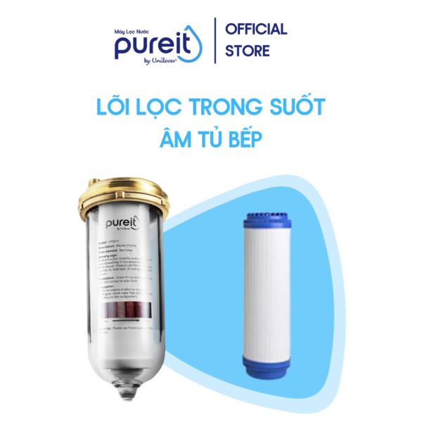PUREIT LÕI LỌC TRONG SUỐT ÂM TỦ BẾP