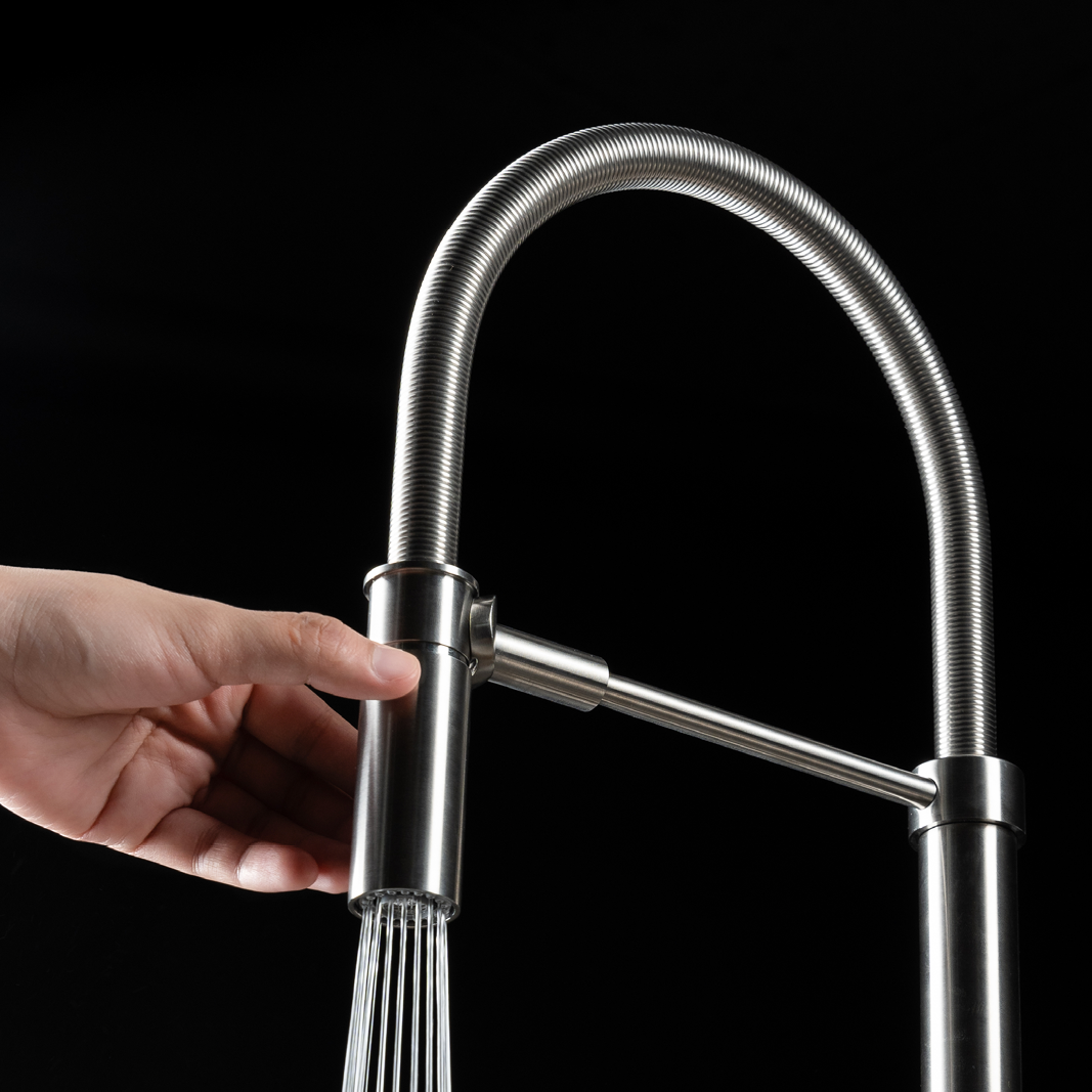 VÒI RỬA CHÉN MALLOCA LUXSTEEL K088-CS - luxsteel k088 cs3