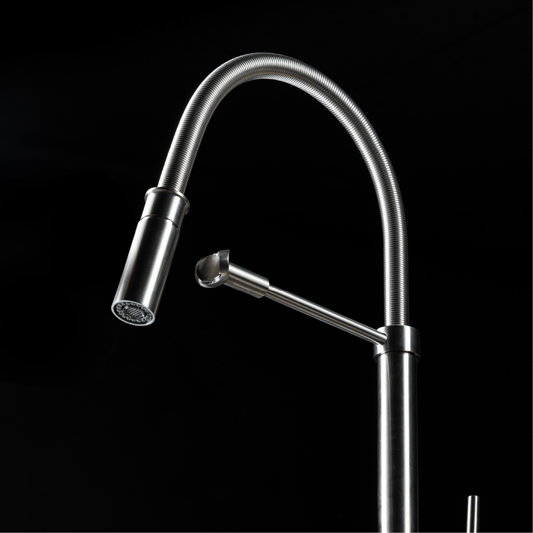 VÒI RỬA CHÉN MALLOCA LUXSTEEL K088-CS - luxsteel k088 cs5