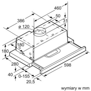 MÁY HÚT MÙI ÂM TỦ BOSCH DFT63AC50 - may hut mui bosch dft635ac50 7 768x768 1 1