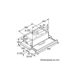 Máy hút mùi Bosch DHI625T - may hut mui bosch dhi625t 1