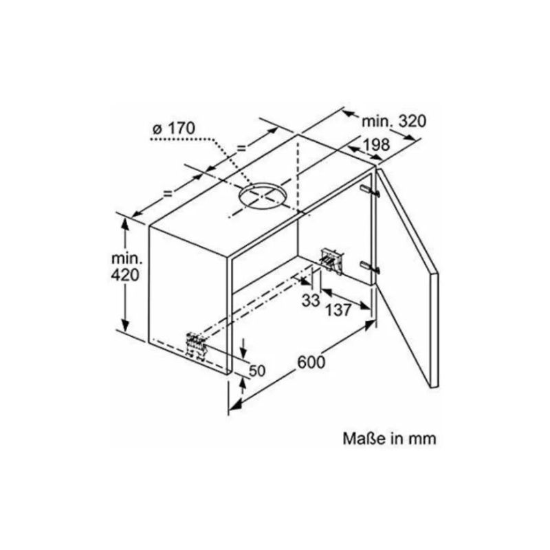 Máy hút mùi Bosch DHI655FX - may hut mui bosch