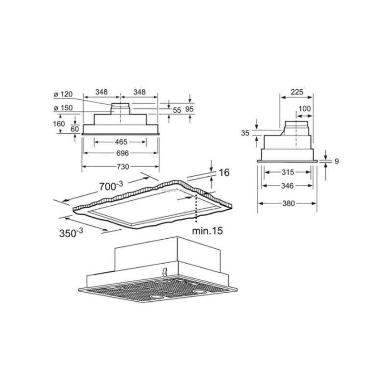 Máy hút mùi Bosch DHL755B - may hut mui bosch dhl755b 3