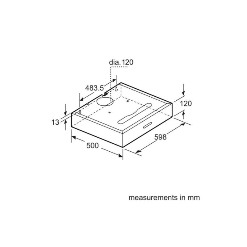 Máy hút mùi Bosch DHU665E - may hut mui bosch dhu665e 3