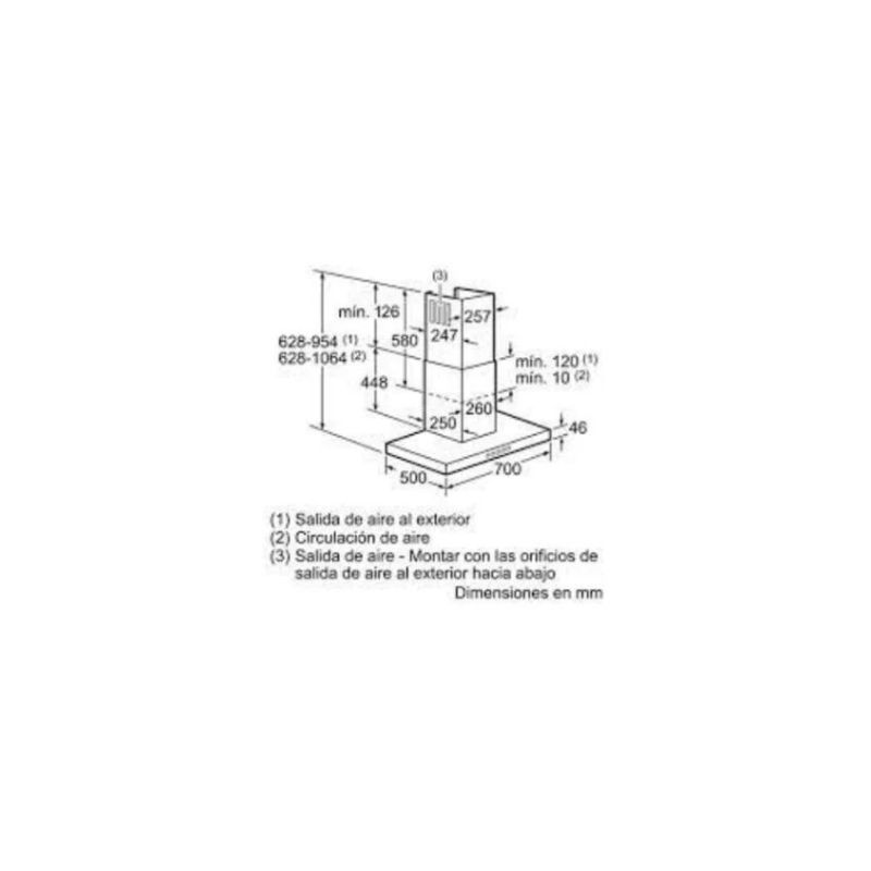 Máy hút mùi Bosch DWA077A50 - may hut mui bosch dwa077a50 1