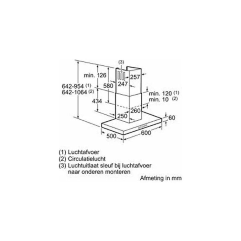 Máy hút mùi Bosch DWB06D650 - may hut mui bosch dwb06d650