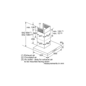 Máy hút mùi Bosch DWB06W651 - may hut mui bosch dwb06w651 1