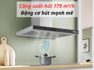 MÁY HÚT MÙI GẮN TƯỜNG BOSCH DWB97BK61T SERIE 4 - may hut mui bosch dwb97bk61t