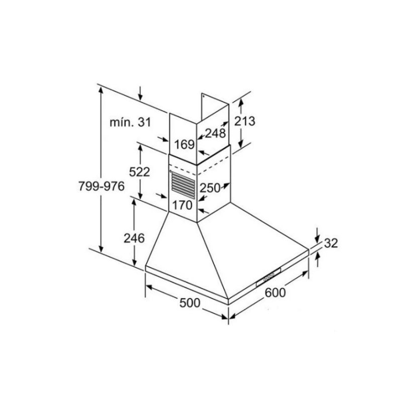 Máy hút mùi Bosch DWW06W850 - may hut mui bosch dww06w850 1