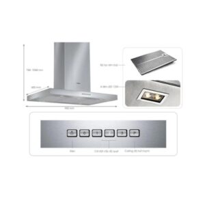 Máy hút mùi đảo Bosch DIB097A50 - may hut mui dao bosch dib097a50 1