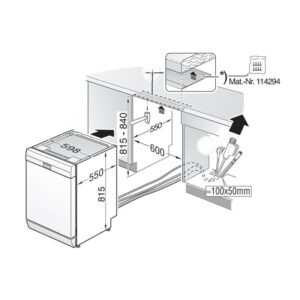 Máy rửa bát Bosch SMS88TW05E Seri 8 - may rua bat bosch sms88tw05e