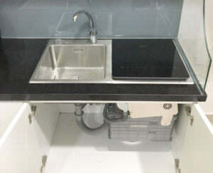 MÁY RỬA CHÉN KẾT HỢP CHẬU RỬA CHÉN KAFF KF-SWM6 - may rua bat ket hop chau rua kaff kf swm6 1