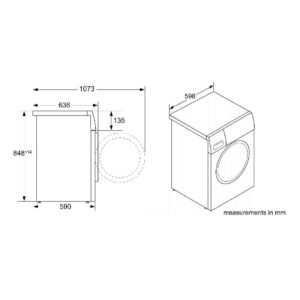 Máy sấy quần áo Bosch WTC84100GB - may say quan ao bosch wtc84100gb 2