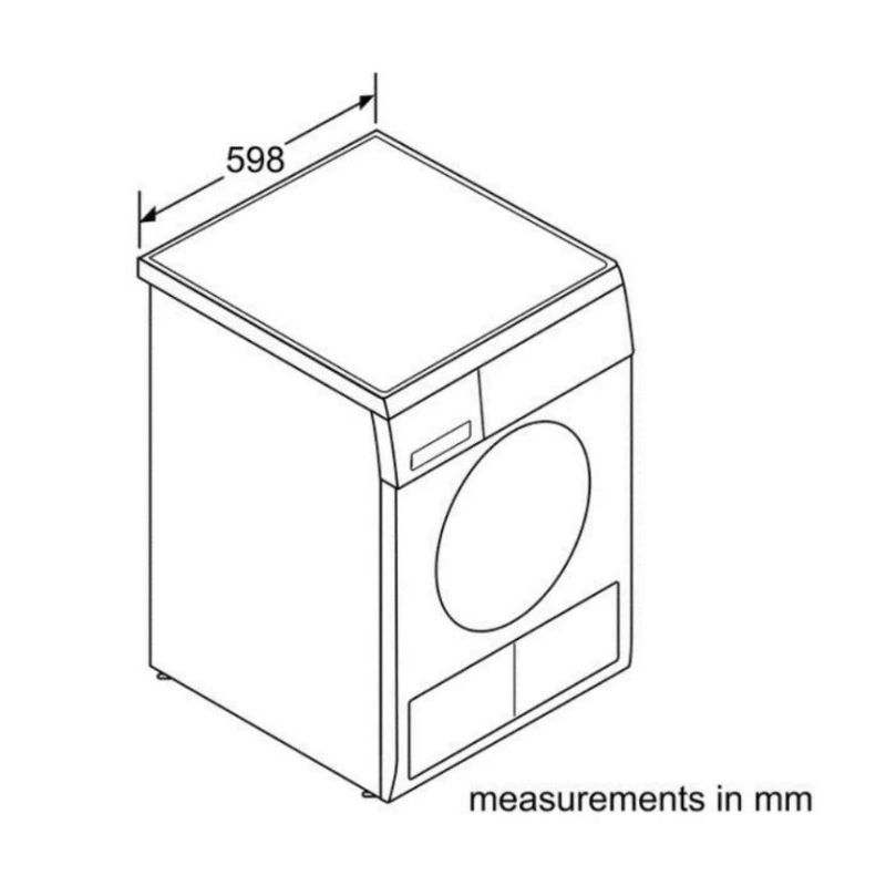 Máy sấy quần áo Bosch WTE 84105 GB - may say quan ao bosch wte 84105 gb