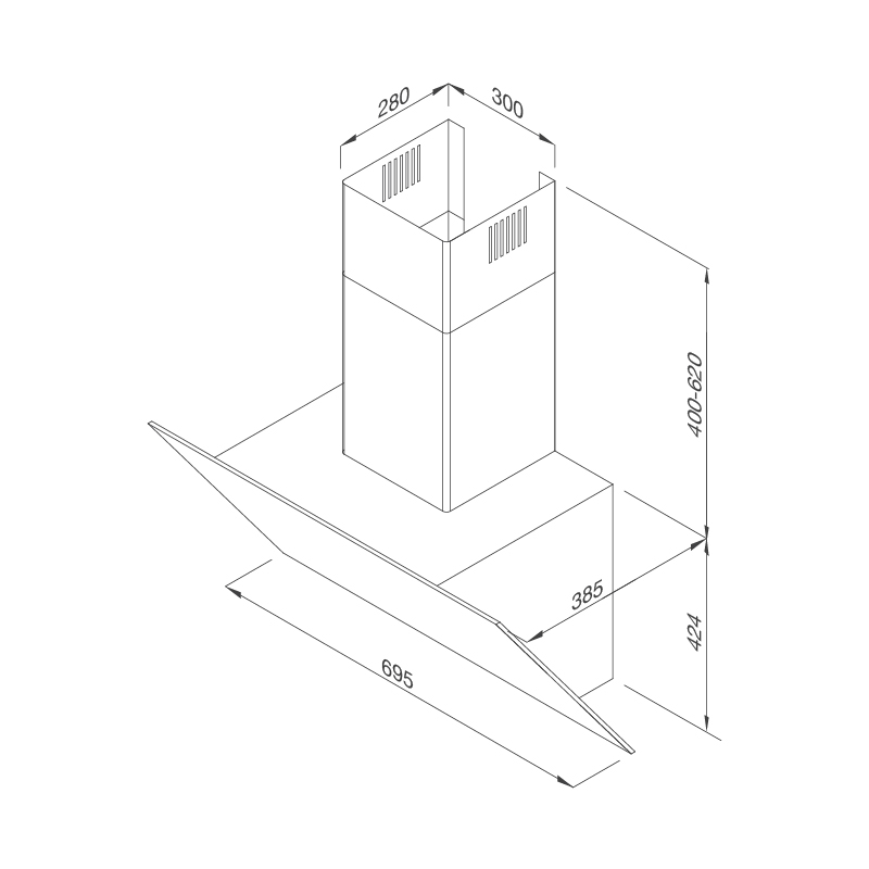MÁY HÚT KHÓI KHỬ MÙI ÁP TƯỜNG DẠNG NGHIÊNG MALLOCA MC 7086HS - mc 7086hs up 12 2023